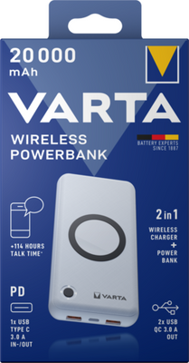 VARTA Power Bank Energy 20000 з функцією безпровідної зарядки 170 фото