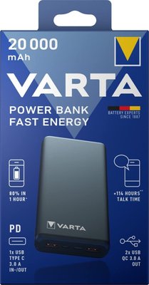 VARTA Power Bank Energy 20000 з функцією швидкої зарядки 173 фото