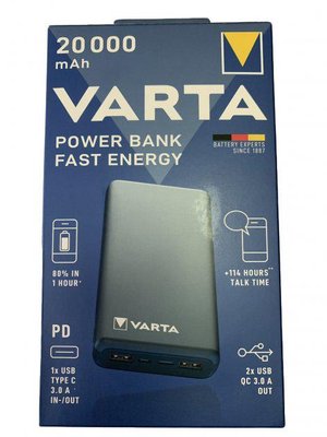 VARTA Power Bank Energy 20000 з функцією швидкої зарядки 173 фото