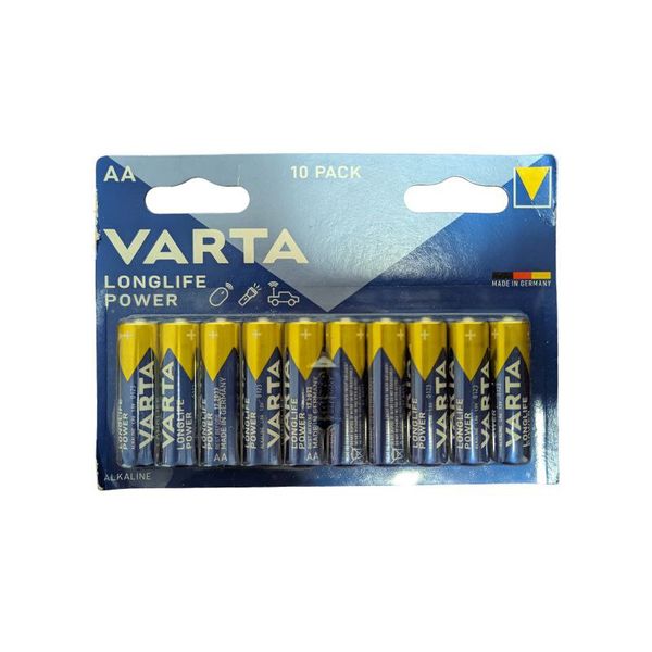Батарейки VARTA Longlife Power AA  300 фото