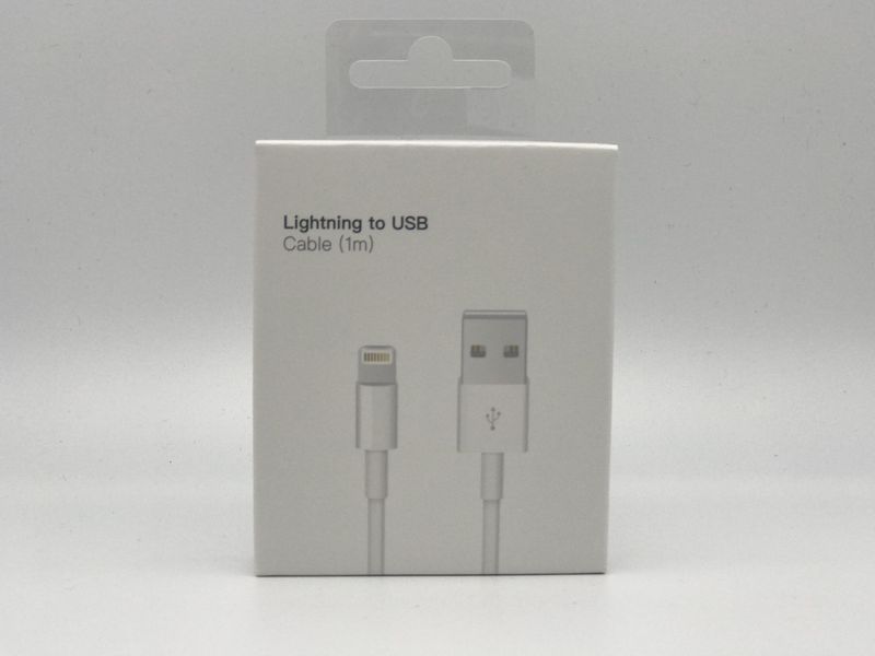 Кабель зарядний Lightning to USB 6/ 7/ 8/ X Iphone 1 метр 126 фото