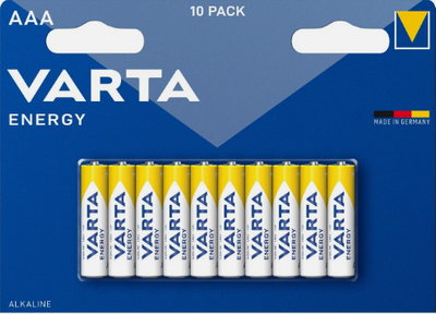 Батарейки VARTA Energy AAA 10 шт. 302 фото