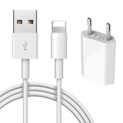 Зарядний пристрій для iPhone/iPad із кабелем Lightning 124 фото