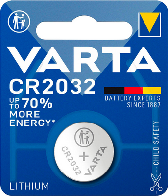 Батарейка VARTA CR2032 1 шт 307 фото