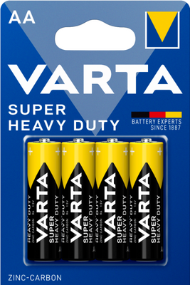 Батарейки VARTA Super Heavy Duty AA 5 шт. 310 фото