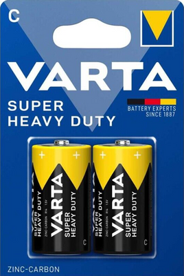 Батарейки VARTA Super Heavy Duty MonoD 1,5V 2 шт. 311 фото