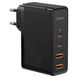 Мережевий зарядний пристрій Baseus GaN2 Pro Quick Charger 2C+2U 100W CN Black + Кабель Type-C/Type-C  230 фото 2