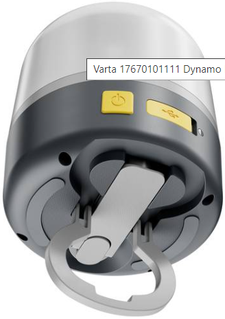 Ліхтар VARTA DYNAMO Lantern L10RH 314 фото