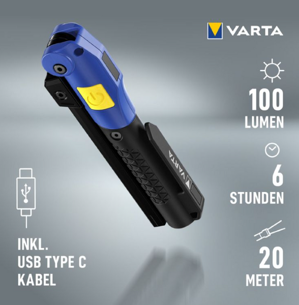 Ліхтар ручний VARTA WORK FLEX Multifunction Light F20R 315 фото