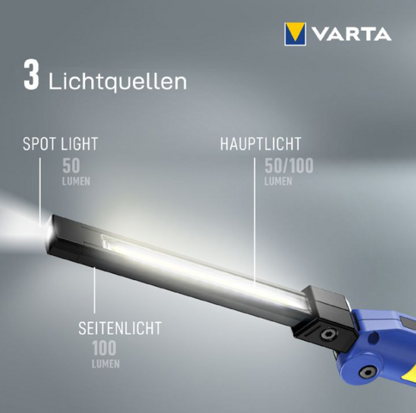 Ліхтар ручний VARTA WORK FLEX Multifunction Light F20R 315 фото