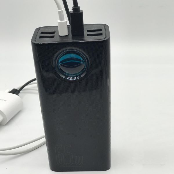 Повербанк Baseus 65 W PD 30000 mAh 65 W USB Type C для телефона/ноутбука/планшета чорний 102 фото